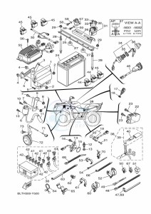 YFM700FWAD GRIZZLY 700 EPS (BLTT) drawing ELECTRICAL 1