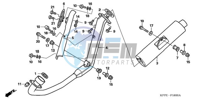 EXHAUST MUFFLER