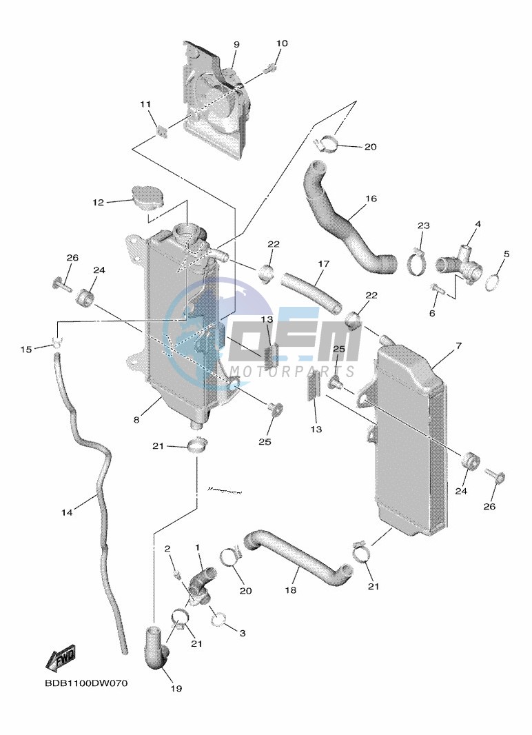 RADIATOR & HOSE