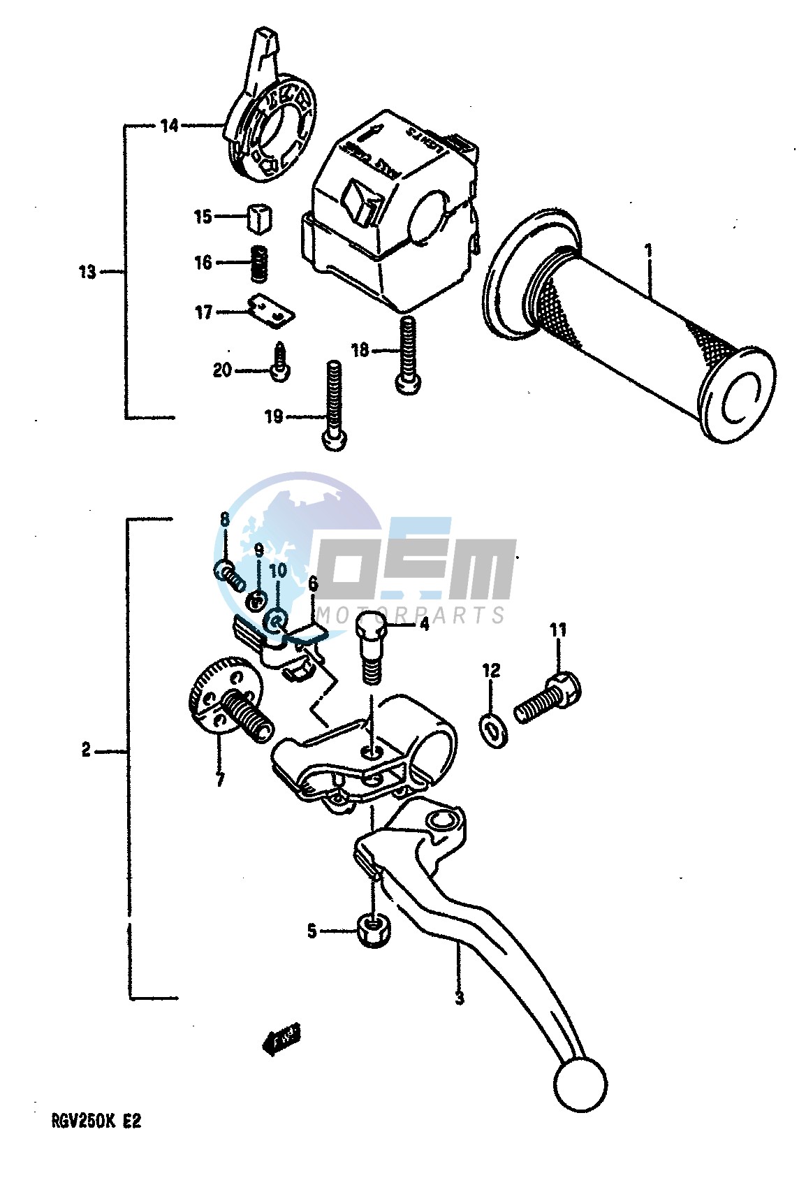 LH HANDLE SWITCH