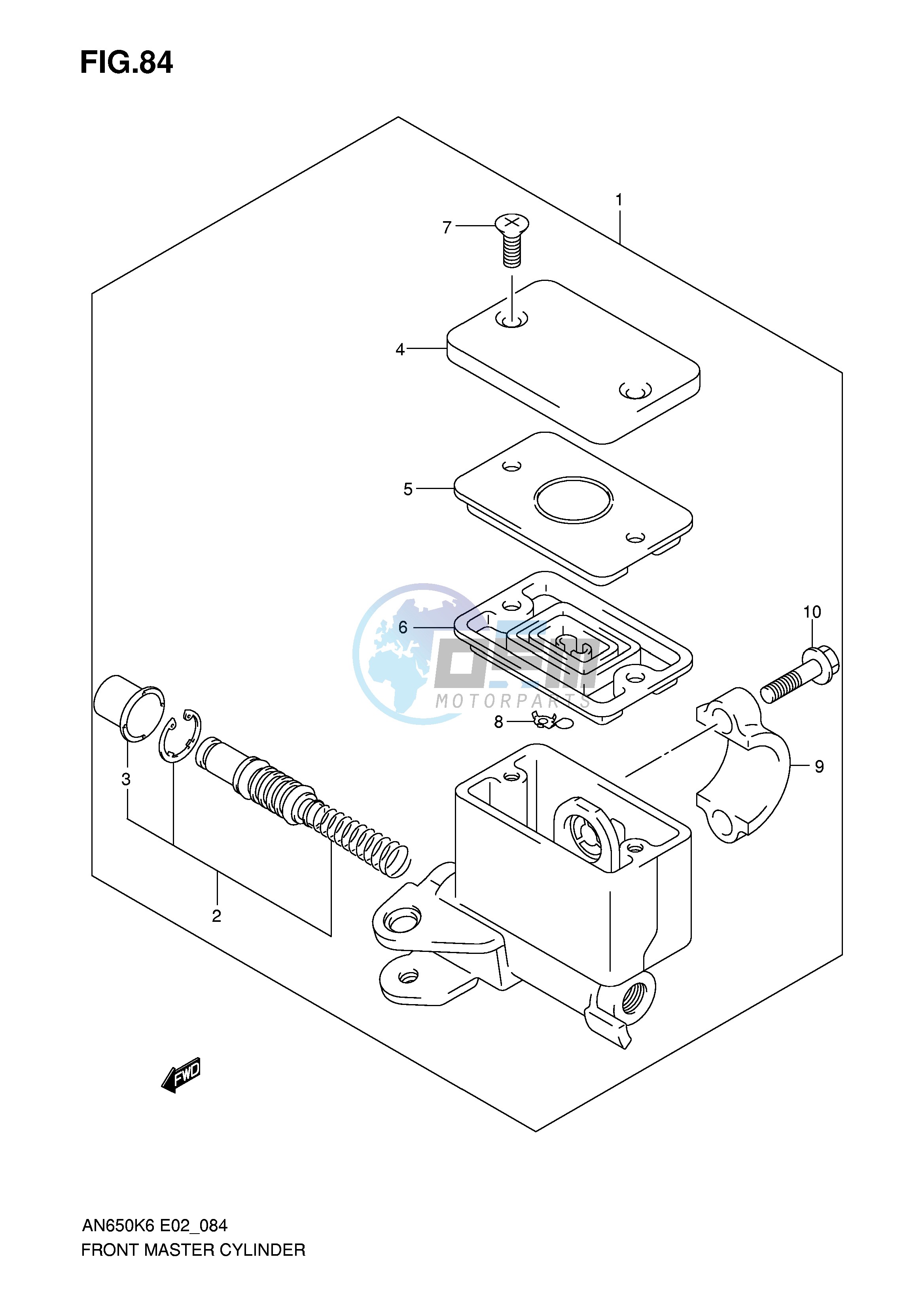 FRONT MASTER CYLINDER