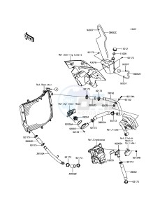 NINJA H2 / NINJA H2 CARBON ZX1000XHF XX (EU ME A(FRICA) drawing Water Pipe