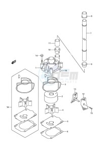 DF 225 drawing Water Pump