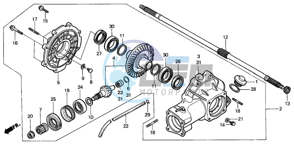 REAR FINAL GEAR