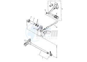 YZF R THUNDER CAT 600 drawing SHIFT SHAFT