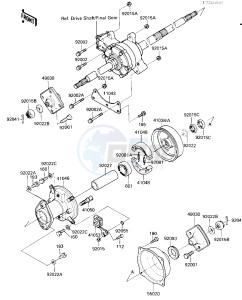 KLT 185 A [KLT185] (A1-A2) [KLT185] drawing REAR HUB_BRAKE