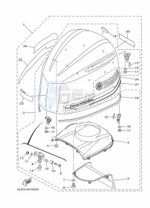 FL300B drawing FAIRING-UPPER