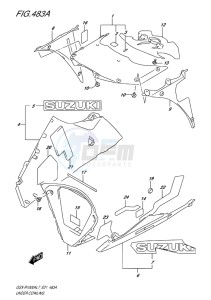 GSX-R1000 EU drawing UNDER COWLING