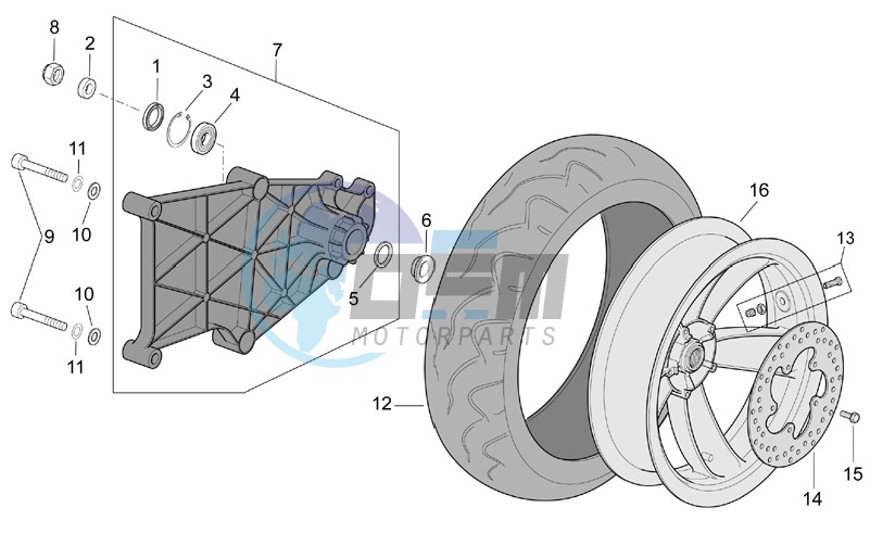 Rear Wheel