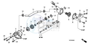 PES1509 Europe Direct - (ED / 2ED) drawing WATER PUMP