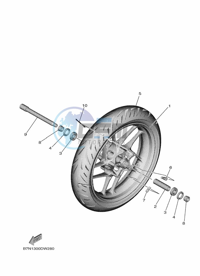 FRONT WHEEL