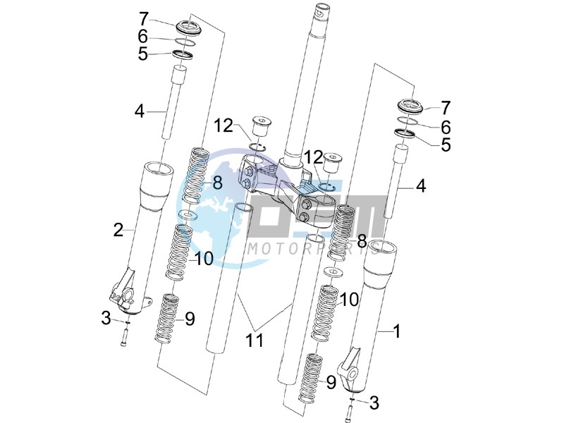 Fork components (Escorts)