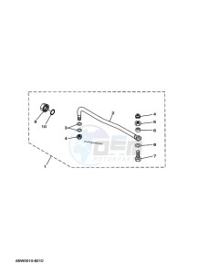 F25AETL drawing STEERING-ATTACHMENT