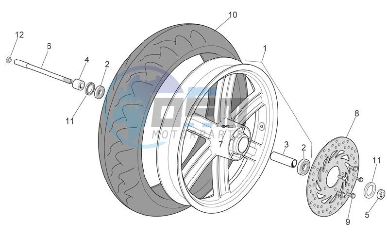 Front wheel