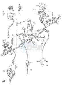 VX800 (E4) drawing WIRING HARNESS