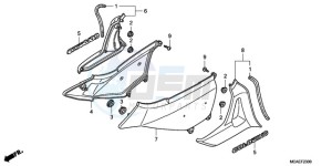 GL1800A BR - (BR) drawing SIDE COVER