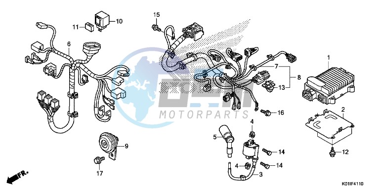 SUB HARNESS/IGNITION COIL