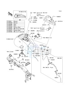 VN 2000 F [VULCAN 2000 CLASSIC LT] (6F-7F) F6F drawing FUEL TANK