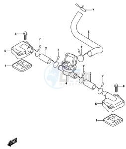 GSX-R1000 ARZ drawing 2ND AIR