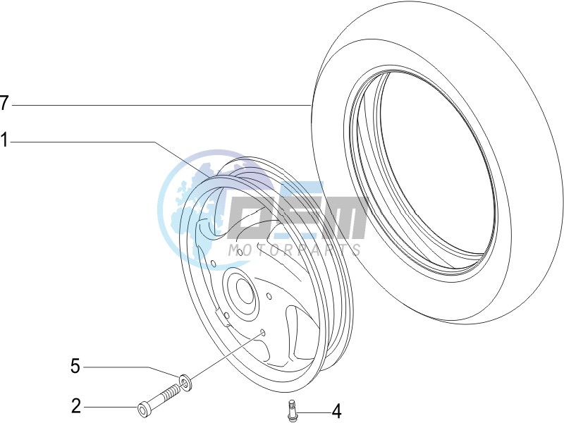 Front wheel