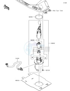 NINJA 650 EX650KJF XX (EU ME A(FRICA) drawing Fuel Pump