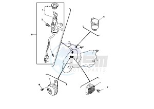 YA R AXIS 50 drawing ELECTRICAL 1