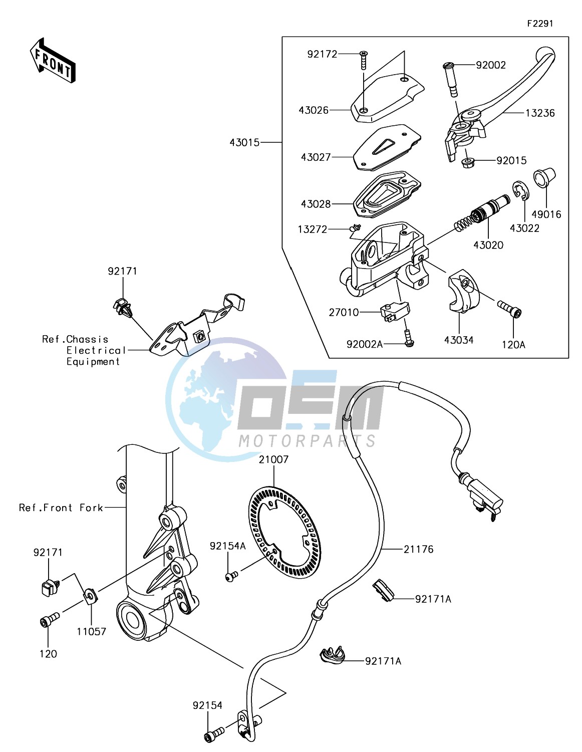 Front Master Cylinder