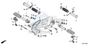 VT750C2BE Shadow - VT750C2B-E UK - (E) drawing STEP (VT750CS/ C2B/ C2S/ C)