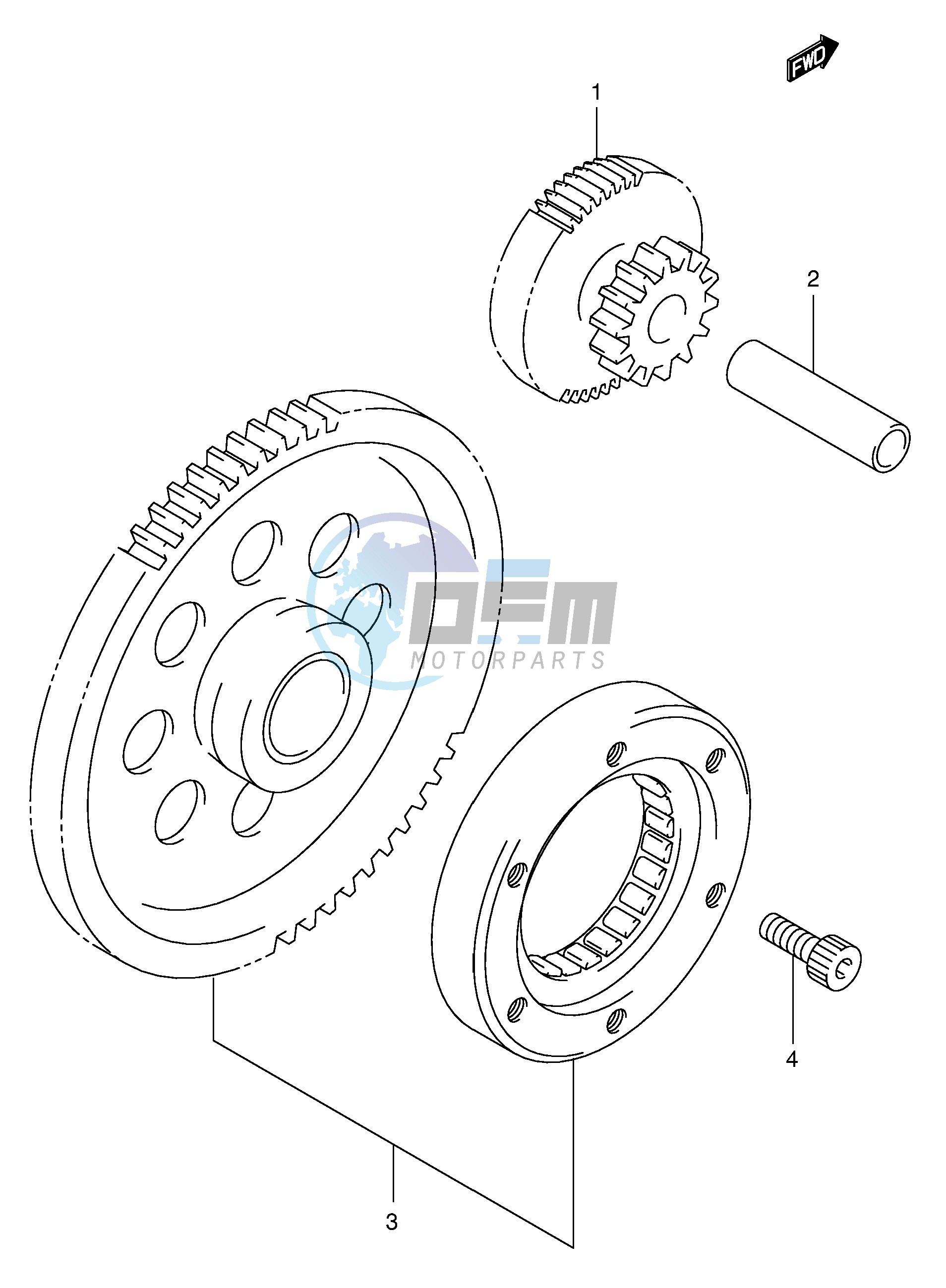 STARTER CLUTCH