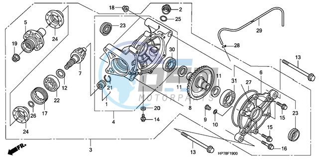 REAR FINAL GEAR