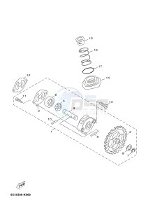 YN50FU NEO'S 4 (2ACB) drawing OIL PUMP