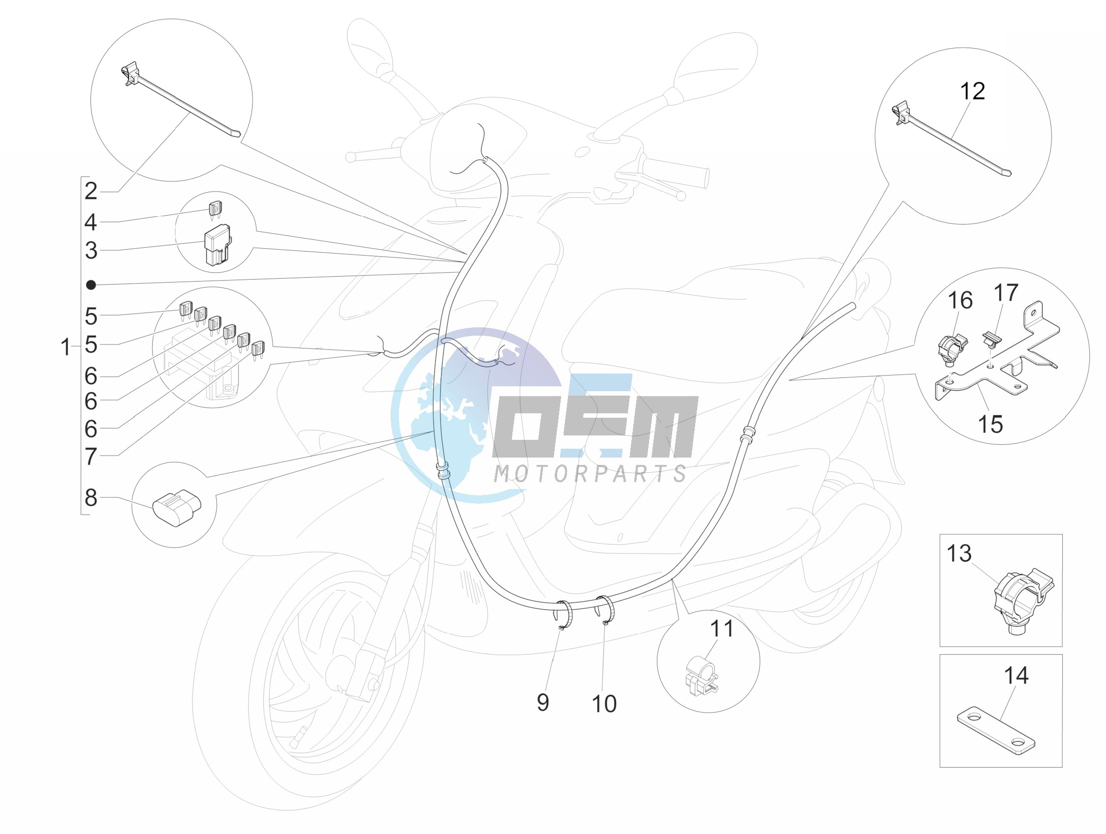 Main cable harness