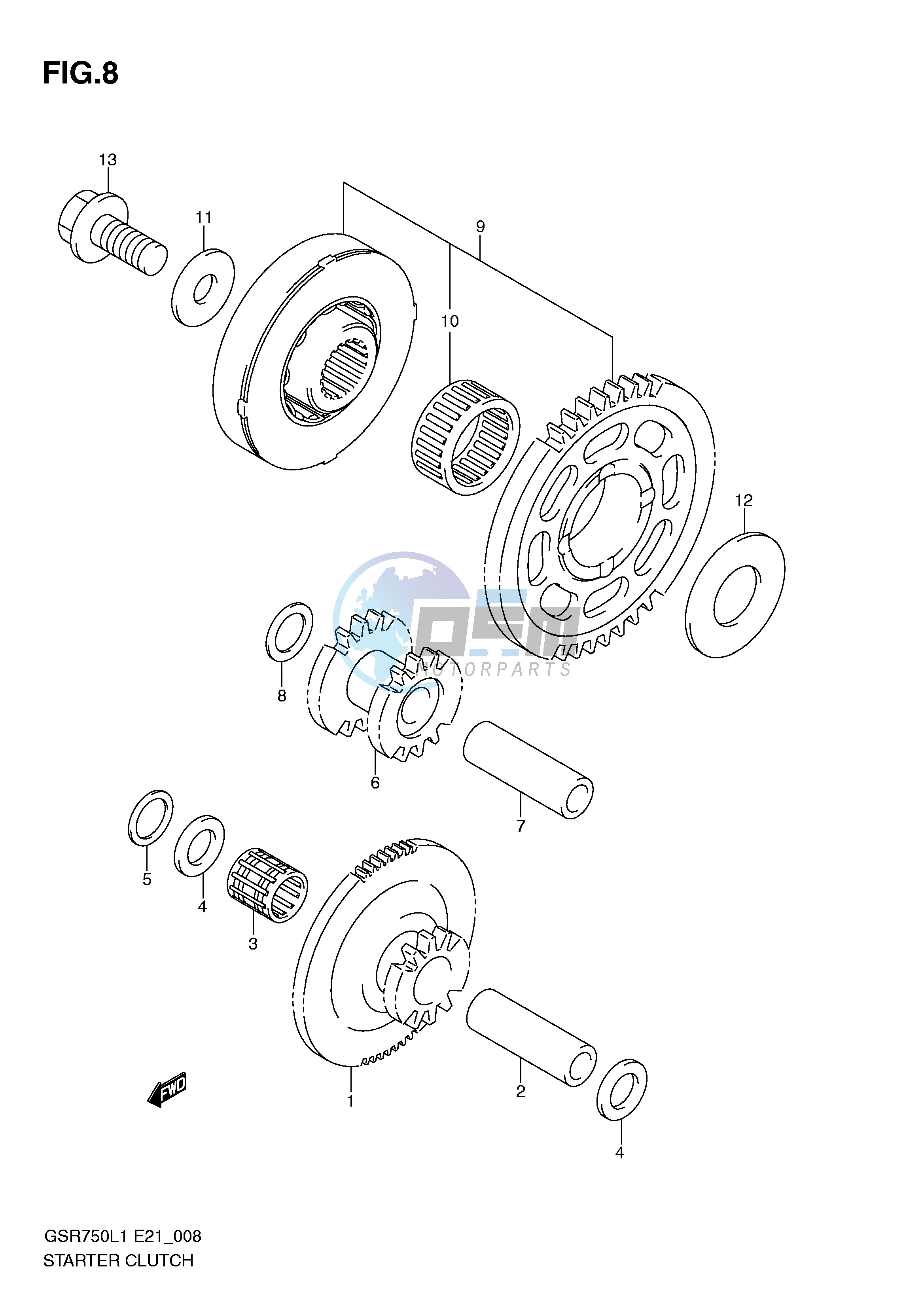 STARTER CLUTCH