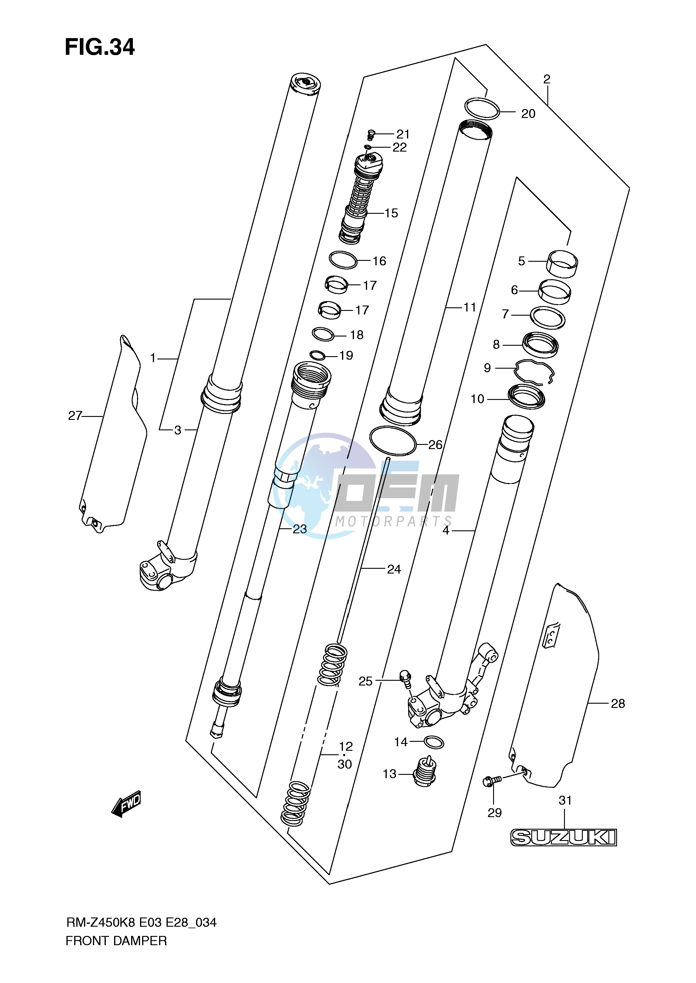 FRONT DAMPER