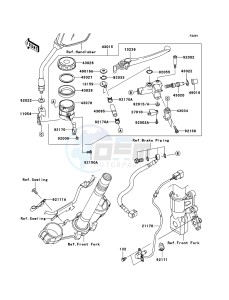 Z750_ABS ZR750M9F GB XX (EU ME A(FRICA) drawing Front Master Cylinder