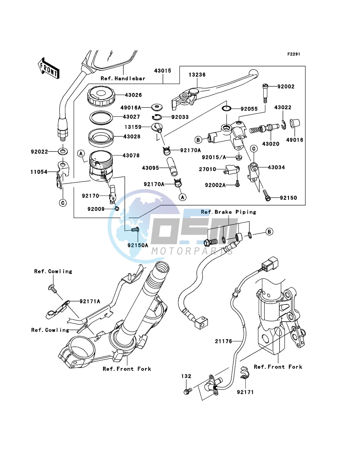 Front Master Cylinder