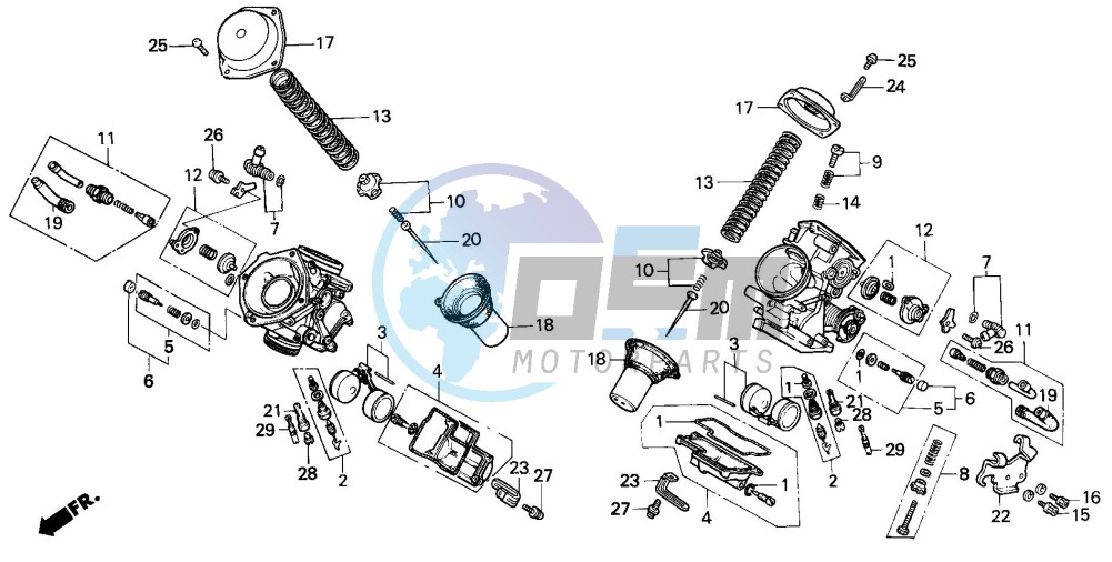 CARBURETOR (COMPONENT PARTS)