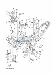 MT-07 MTN690 (BATK) drawing FRAME