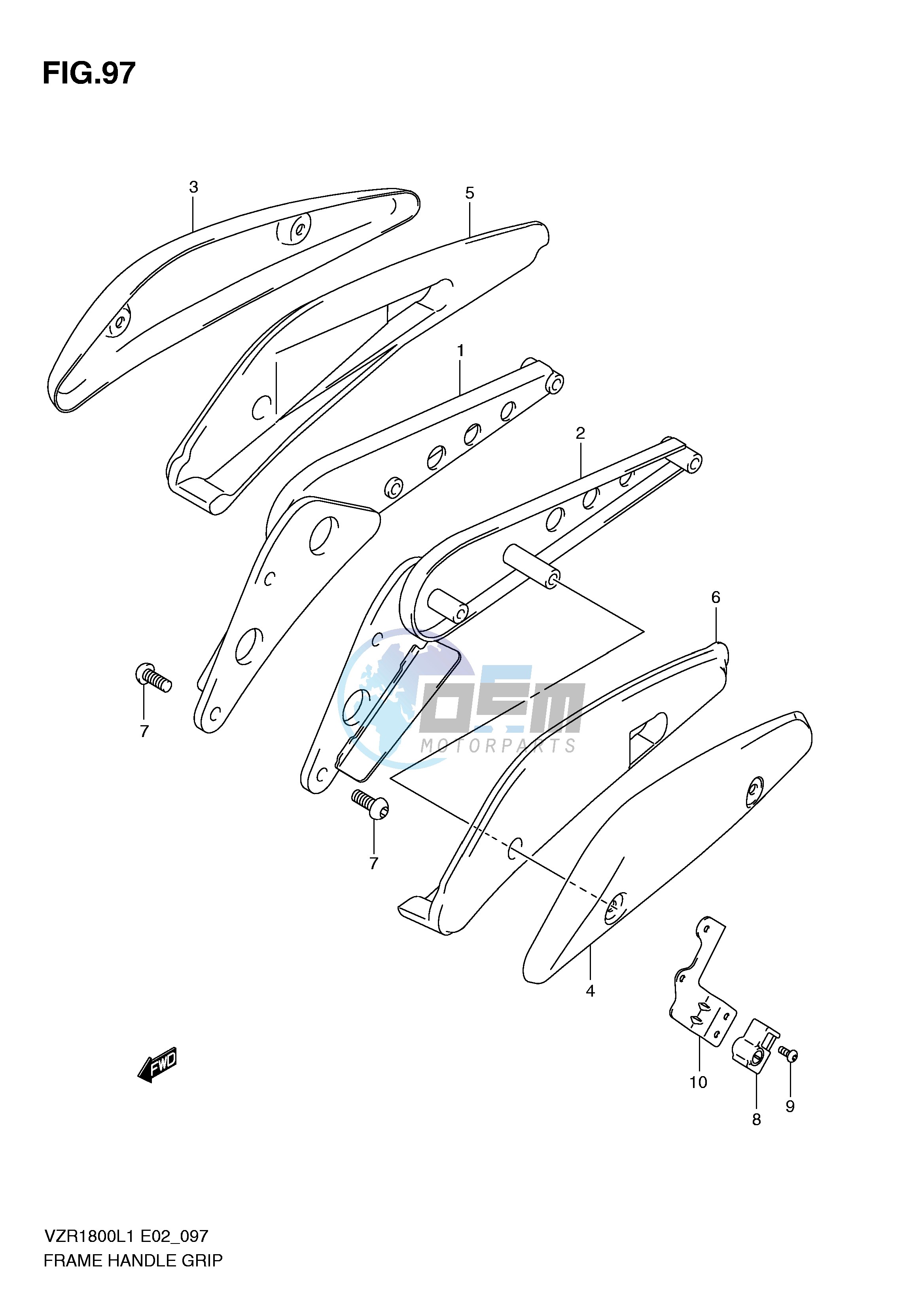 FRAME HANDLE GRIP (VZR1800L1 E24)