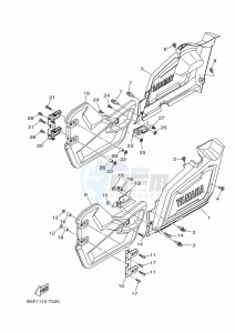 YXM700E YX70MPP (BHFF) drawing SIDE COVER