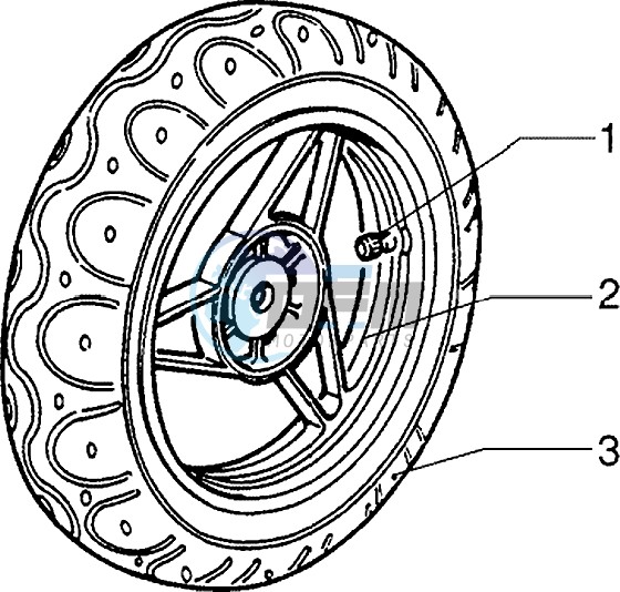 Front wheel