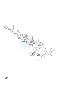 DF 9.9A drawing Throttle Control w/Remote Control