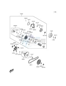 J300 ABS SC300BEF XX (EU ME A(FRICA) drawing Belt Converter