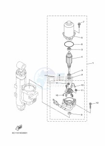 FT60GETL drawing POWER-TILT-ASSEMBLY-2