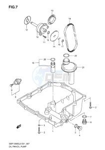 GSF-1250S ABS BANDIT EU drawing OIL PAN-OIL PUMP