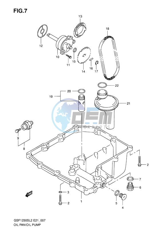 OIL PAN-OIL PUMP