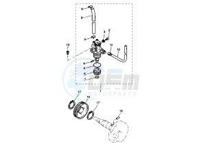 BW'S NEXT GENERATION CAT. 50 drawing OIL PUMP