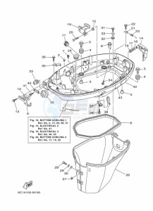 FT60GETX drawing BOTTOM-COWLING-1