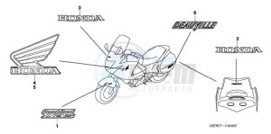 NT700VAA France - (F / ABS) drawing MARK