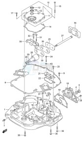 DF 250AP drawing Engine Holder